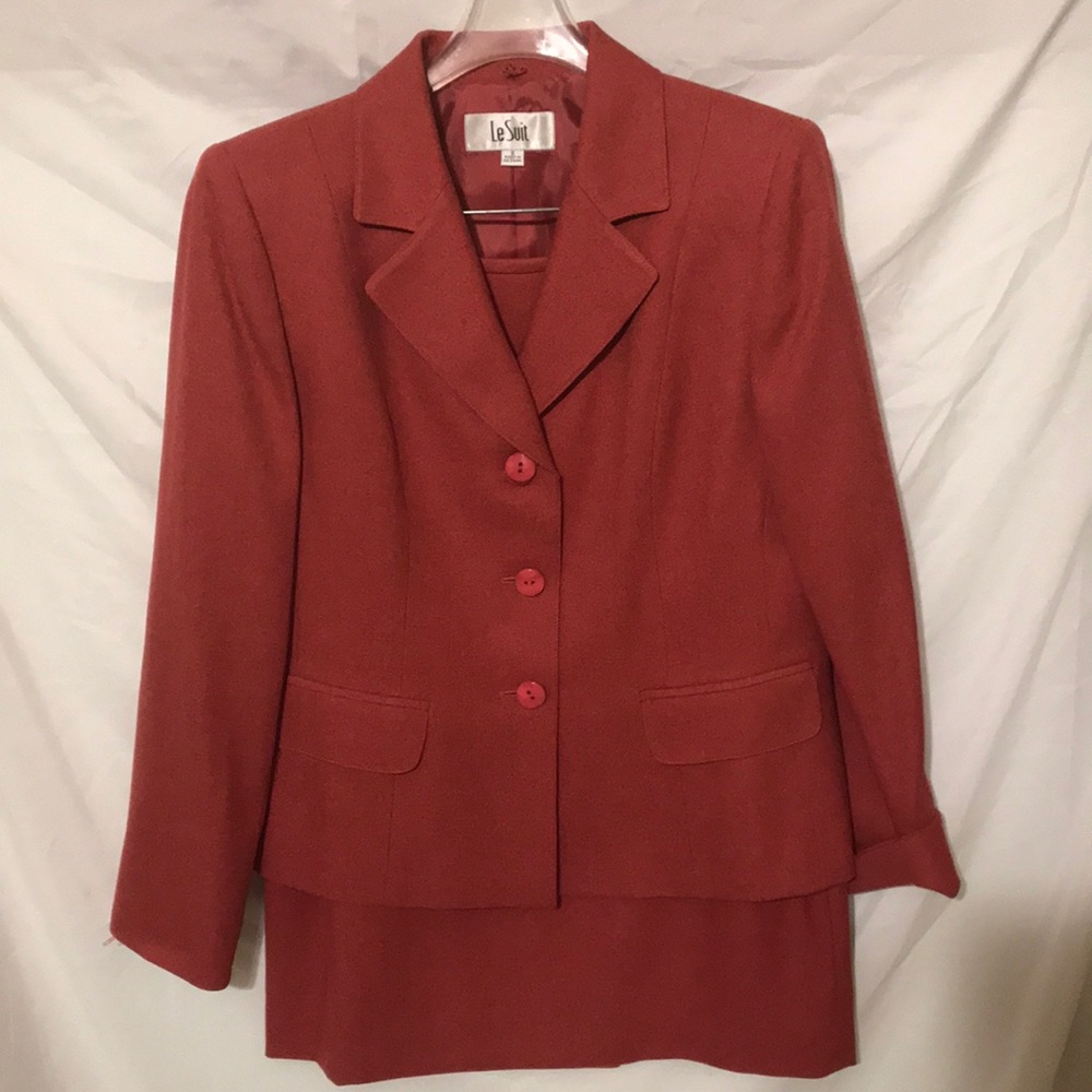 Blush Suit and Skirt Set